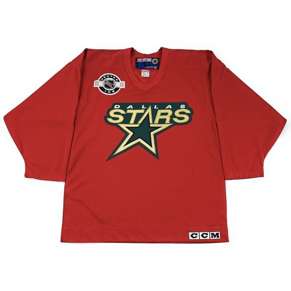 Maillot De Hockey Vintage CCM Jaguars, Blanc, Taille XL Homme, Coupe Pro, Dédicacé